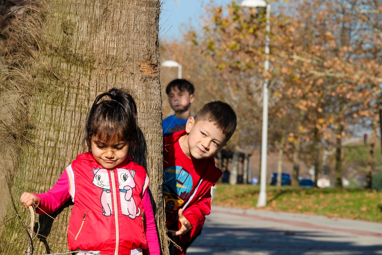 Image - children children playing girl male