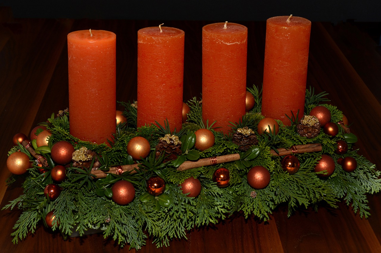 Image - advent wreath candles advent