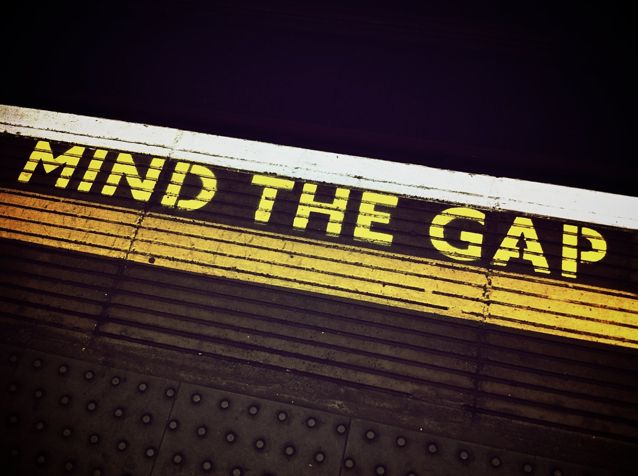 Image - mind the gap london underground