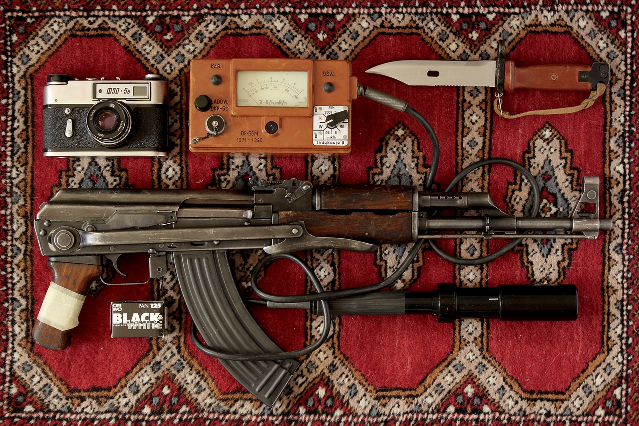 Image - camera ak47 rifle assault rifle