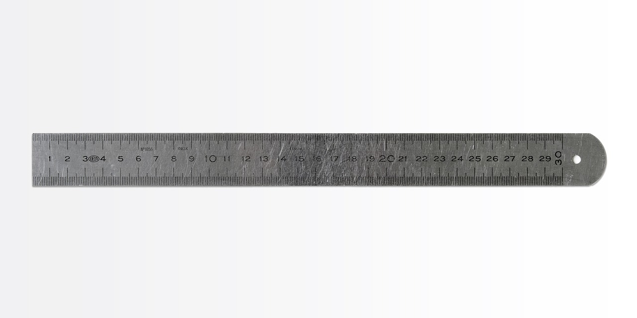 Image - ruler steel ruler metal tool steel