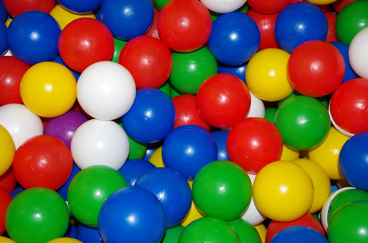 Image - colored balls balls play ground