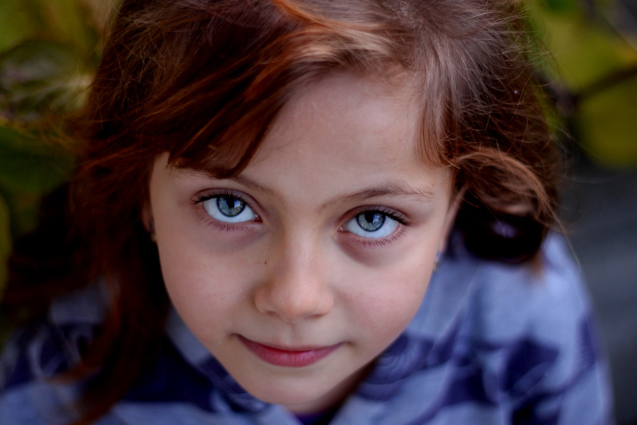 Image - portrait child smile girl