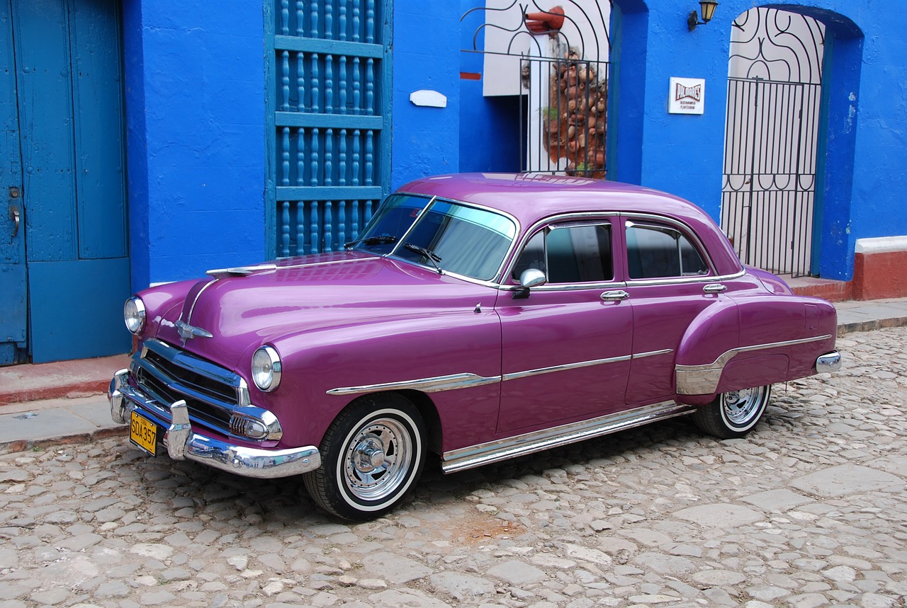 Image - cuba car old cars american havana