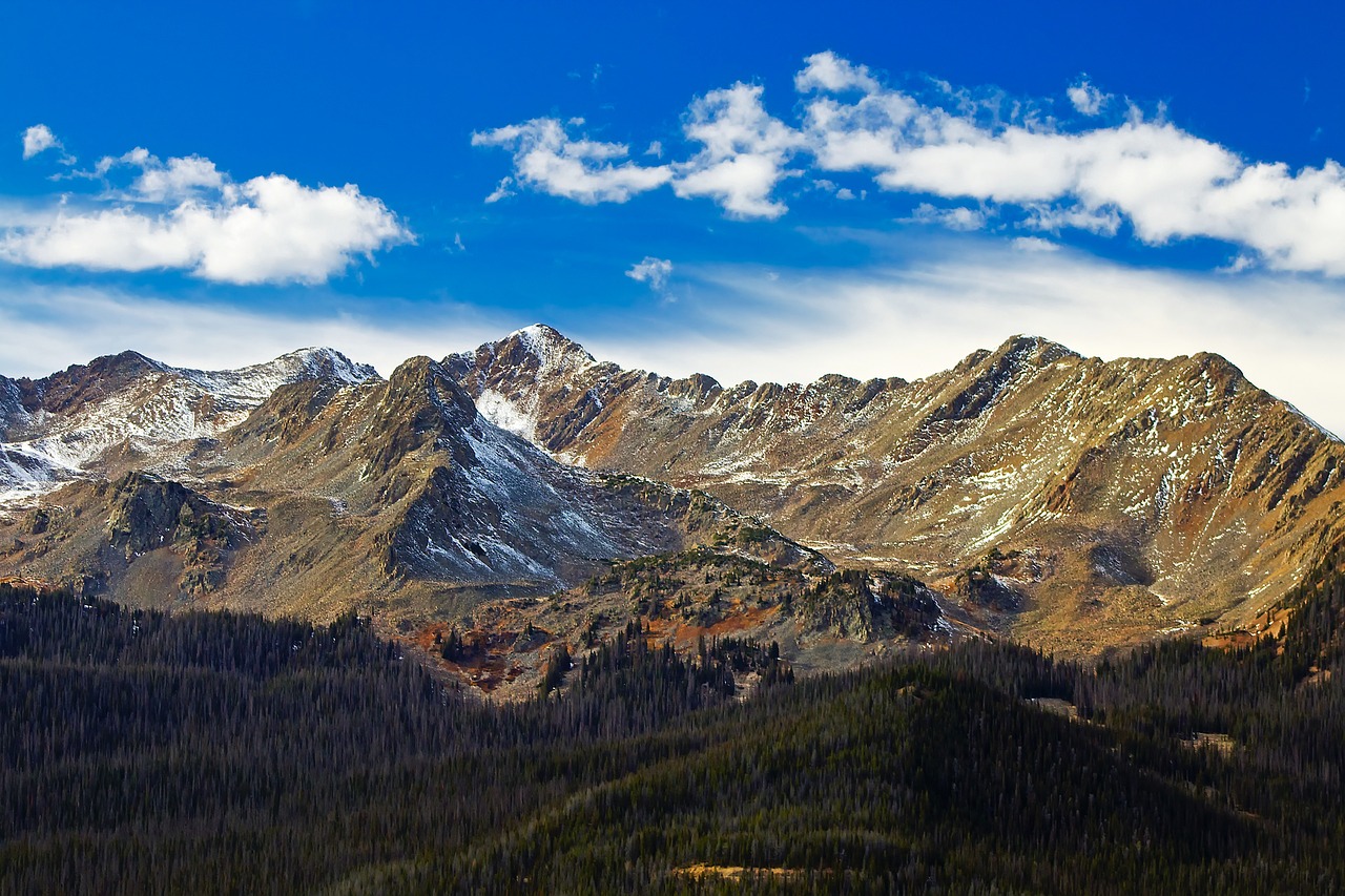Image - rocky mountains colorado sky clouds