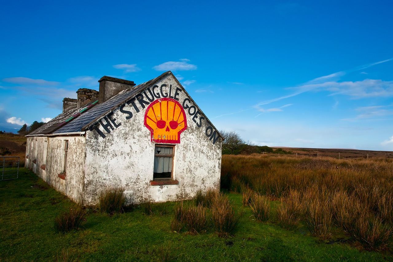 Image - ireland landscape painting artwork