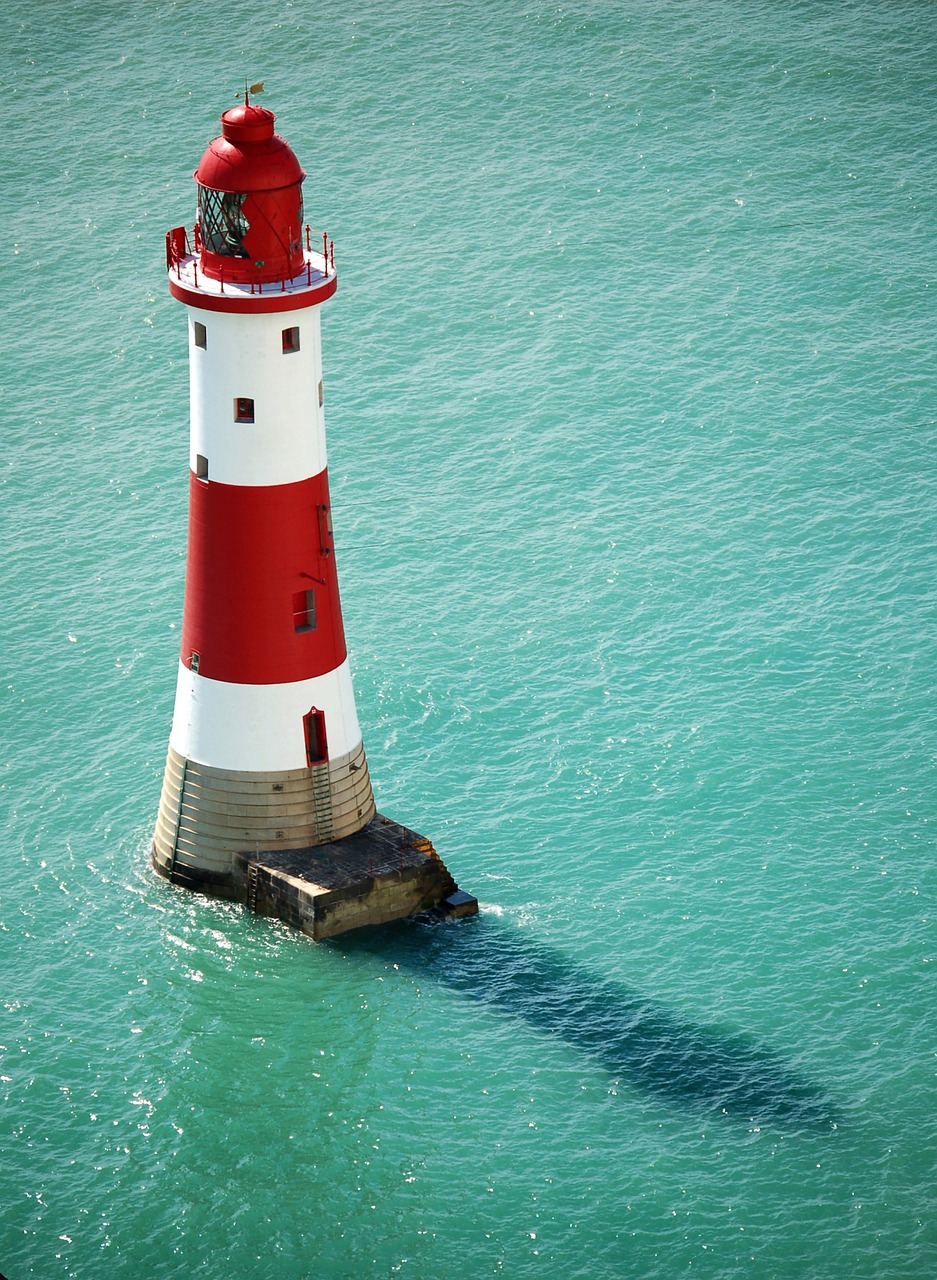 Image - lighthouse sea water eastbourne