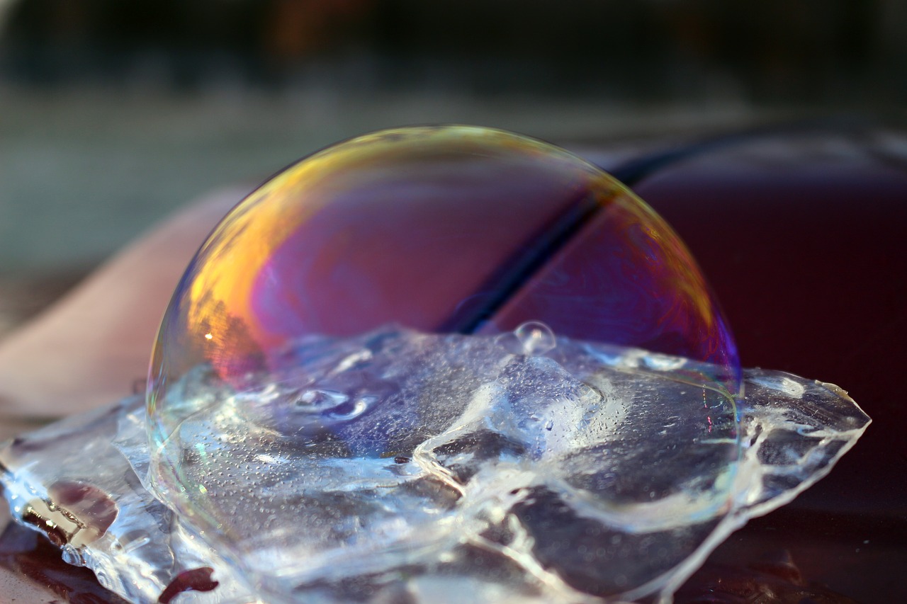 Image - bubble ice soap bubble colorful