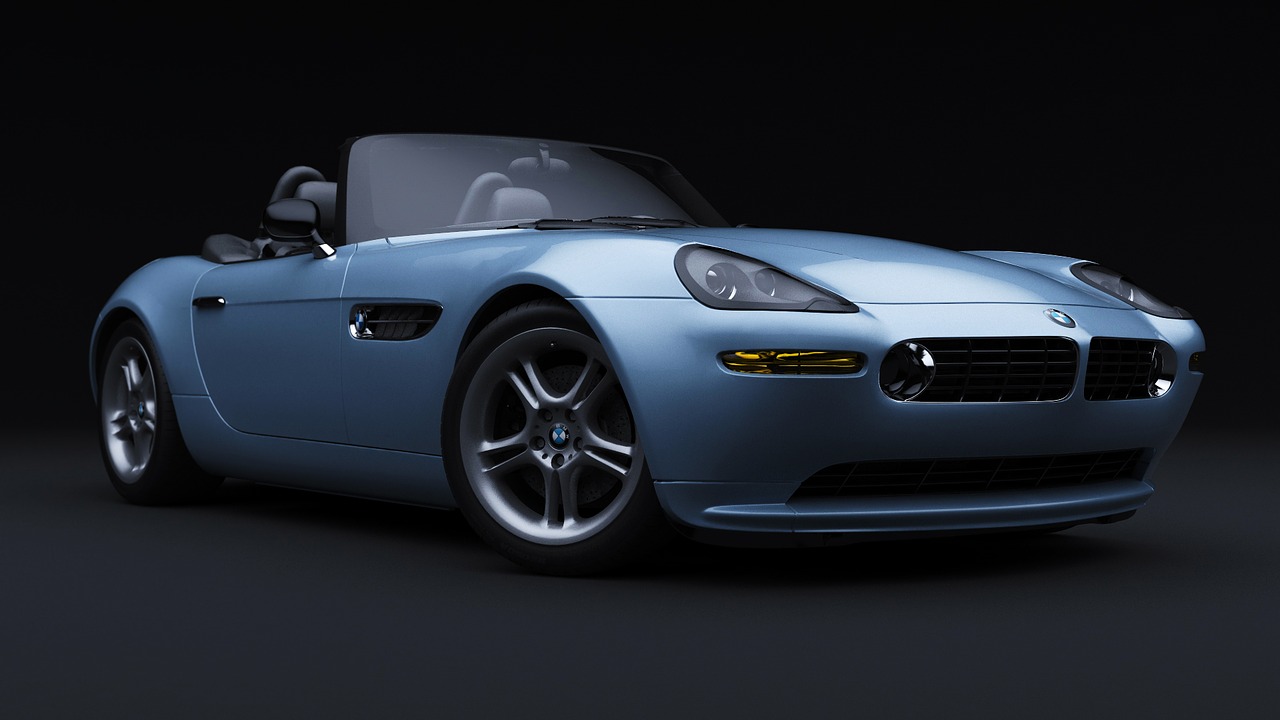 Image - bmw z8 car 3d render automobile