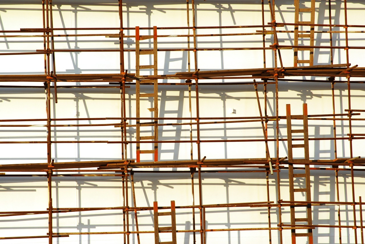 Image - scaffolding ladder shading