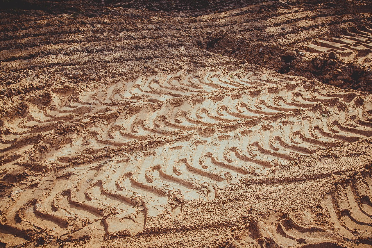 Image - construction track land texture