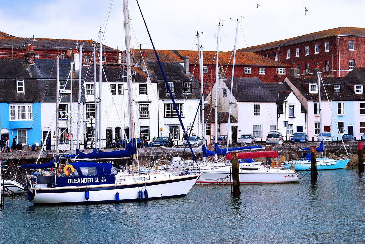 Image - weymouth harbour dorset england