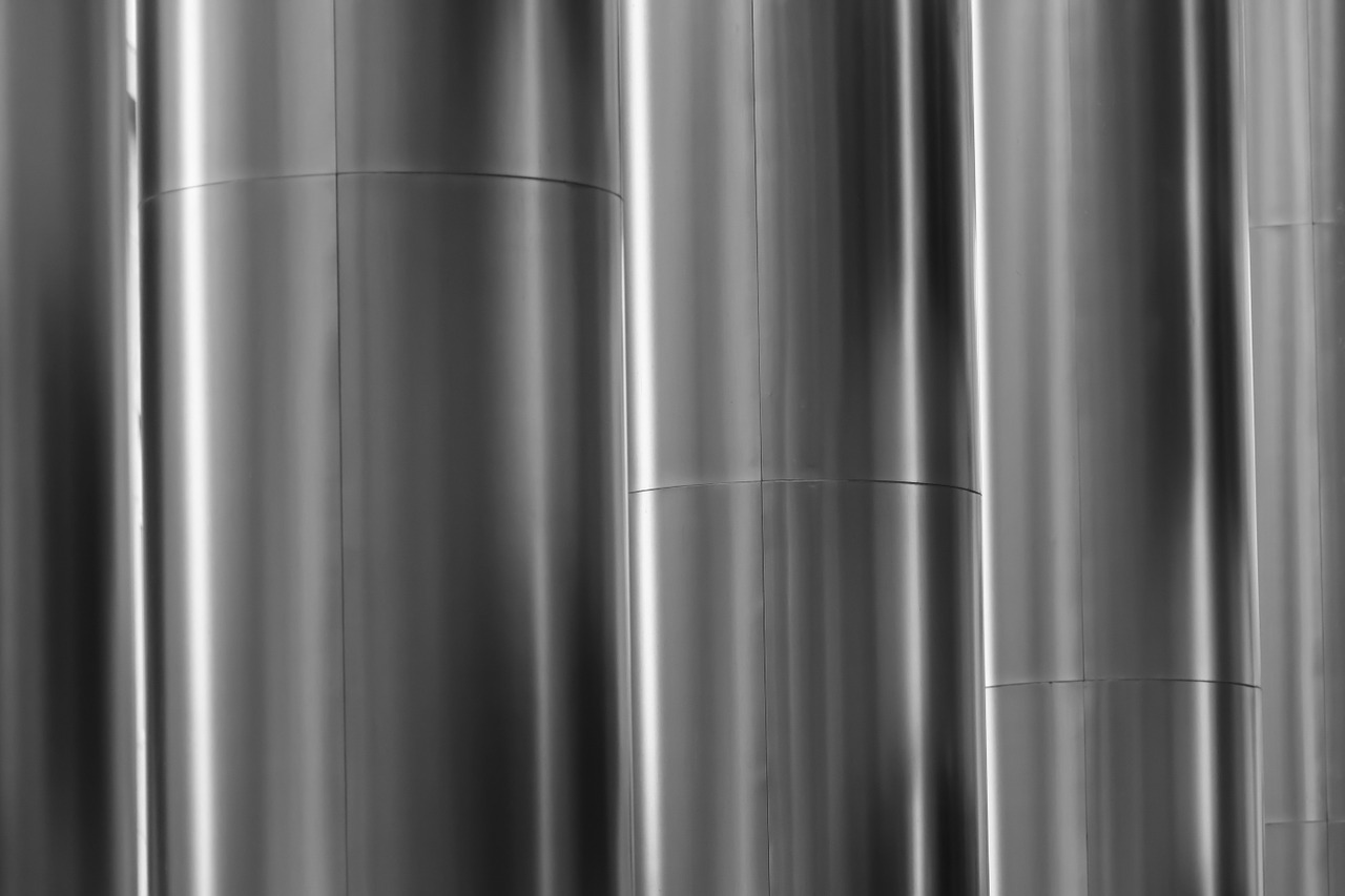 Image - abstract alloy aluminum backdrop
