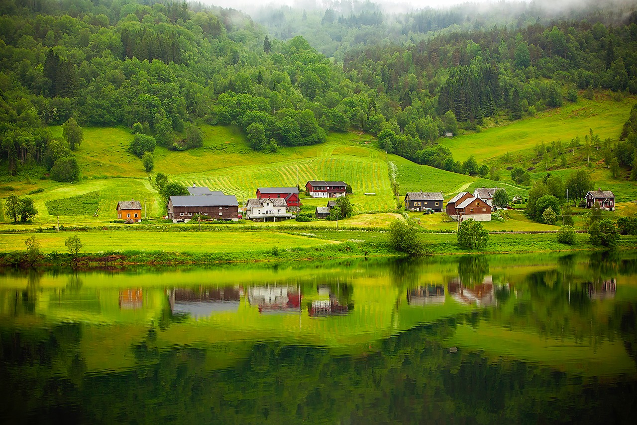 Image - norway fjord river water