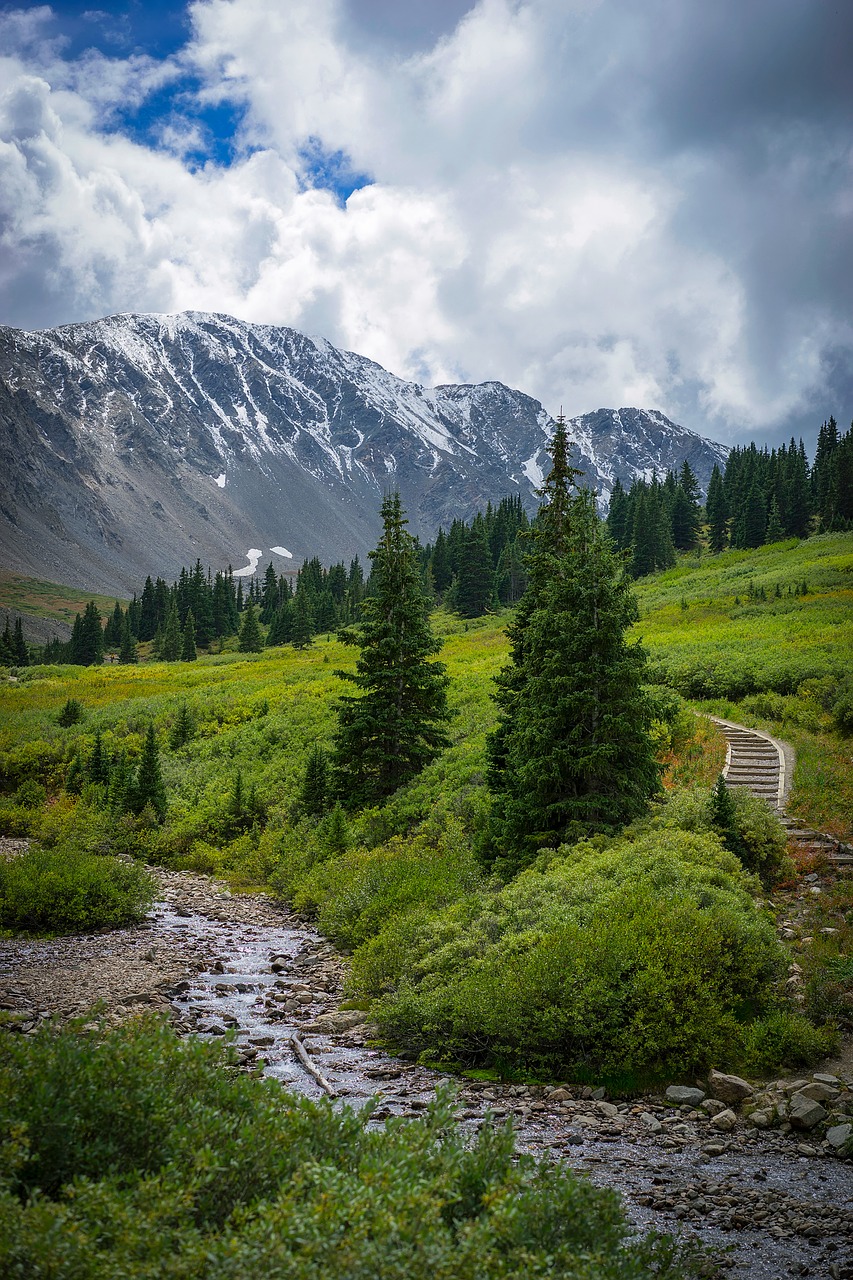 Image - grays peak colorado mountains snow