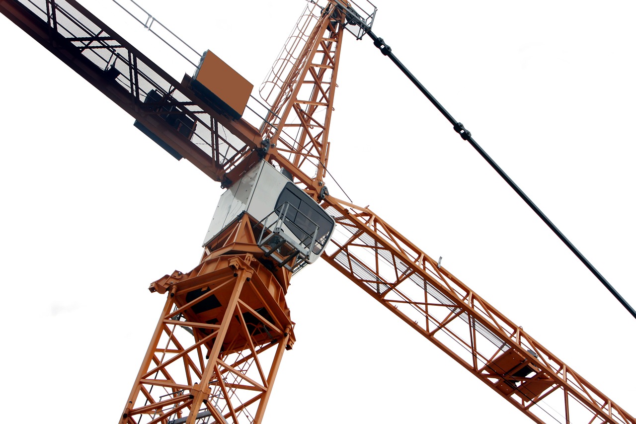 Image - baukran crane site
