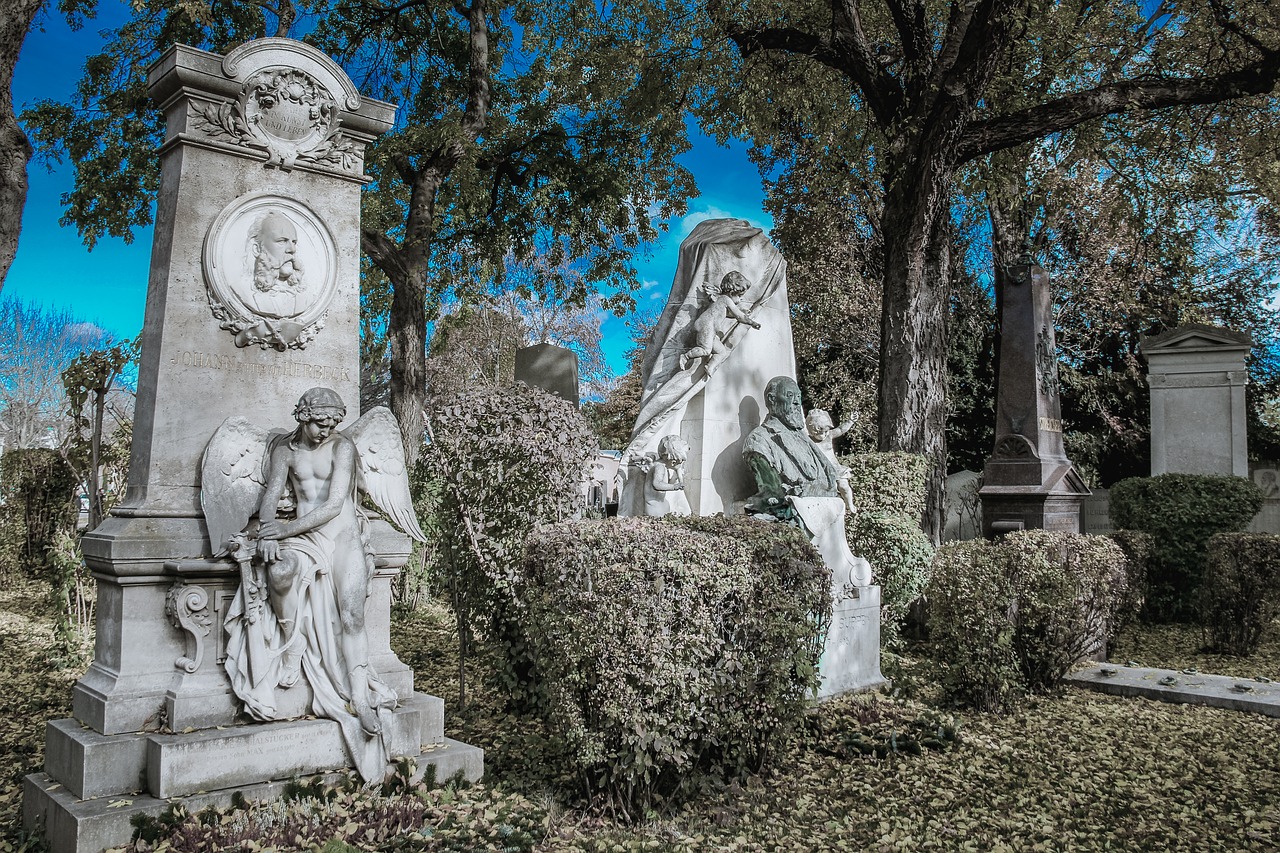 Image - central cemetery vienna grave