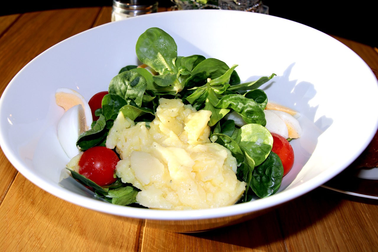 Image - eat salad potato salad food