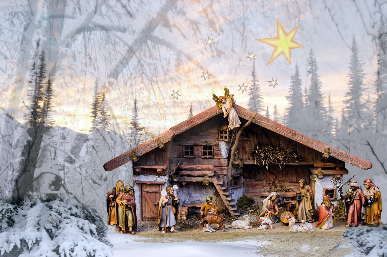 Image - texture crib jesus birth