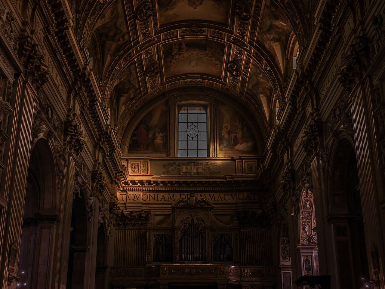 Image - roma ceiling architecture italy