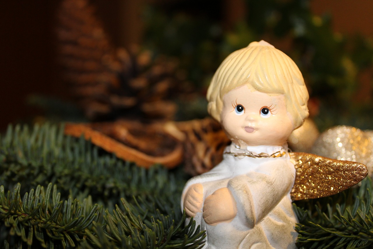 Image - christmas advent angel fir