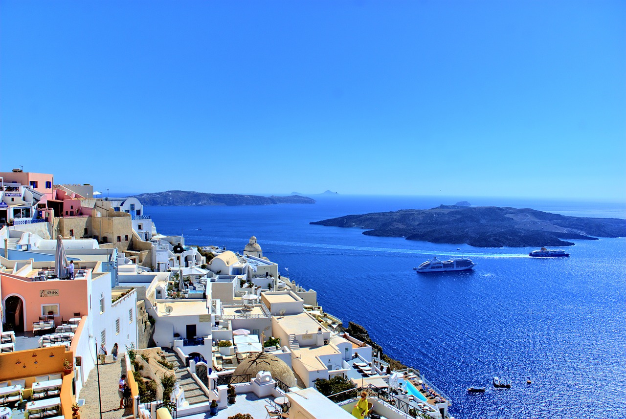 Image - greece santorini the sun holidays