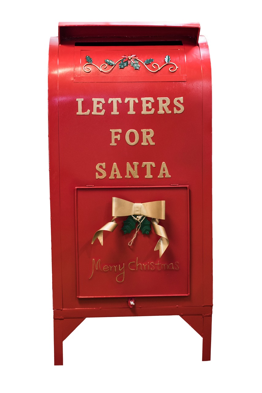 Image - christmas santa mailbox mailbox