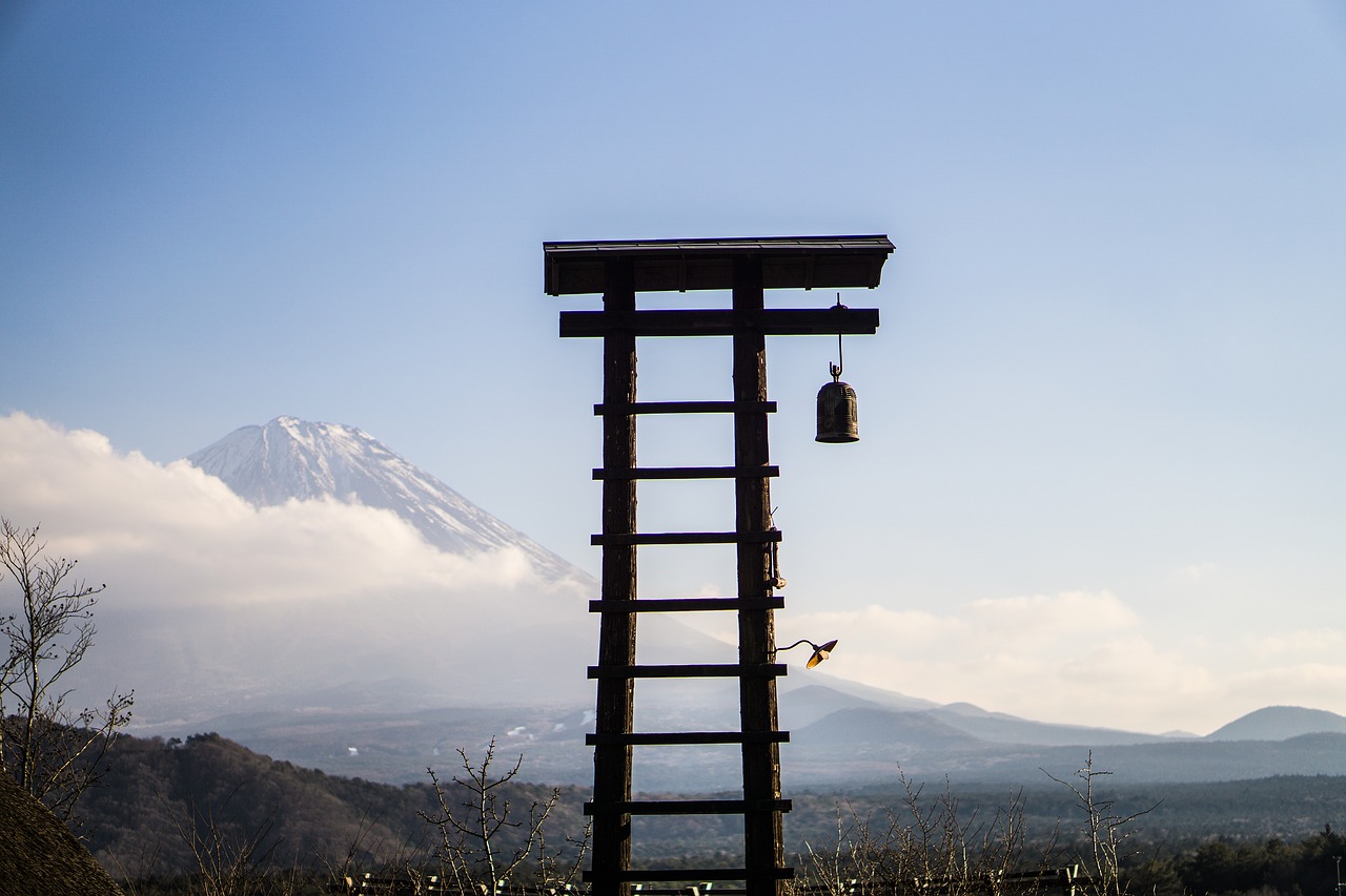 Image - japan mt fuji landscape k winter