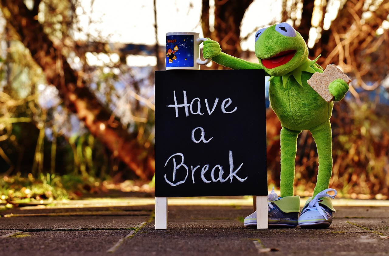 Image - kermit cup drink coffee break