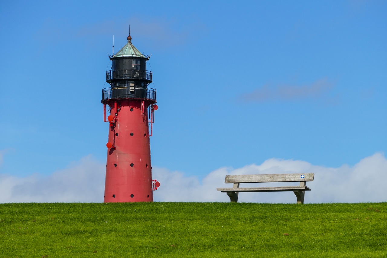 Image - lighthouse north sea pellworm