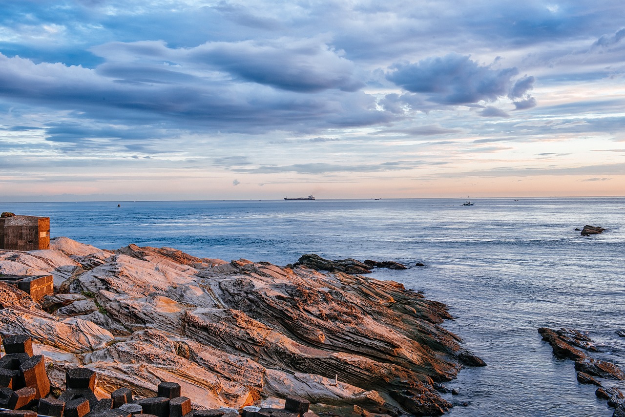 Image - landscape sea view taiwan coast