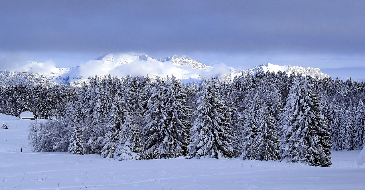 Image - landscape snow winters hiking