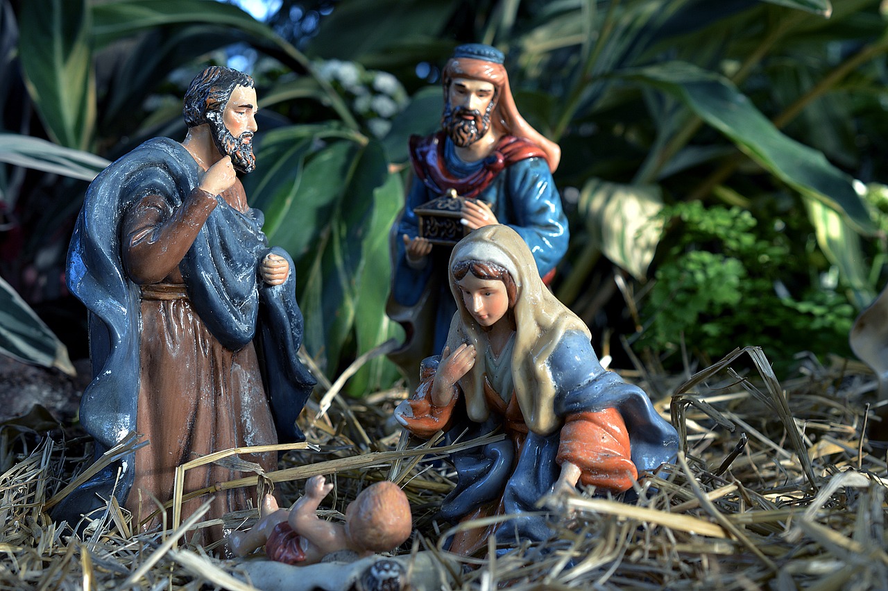 Image - nativity manger jesus baby