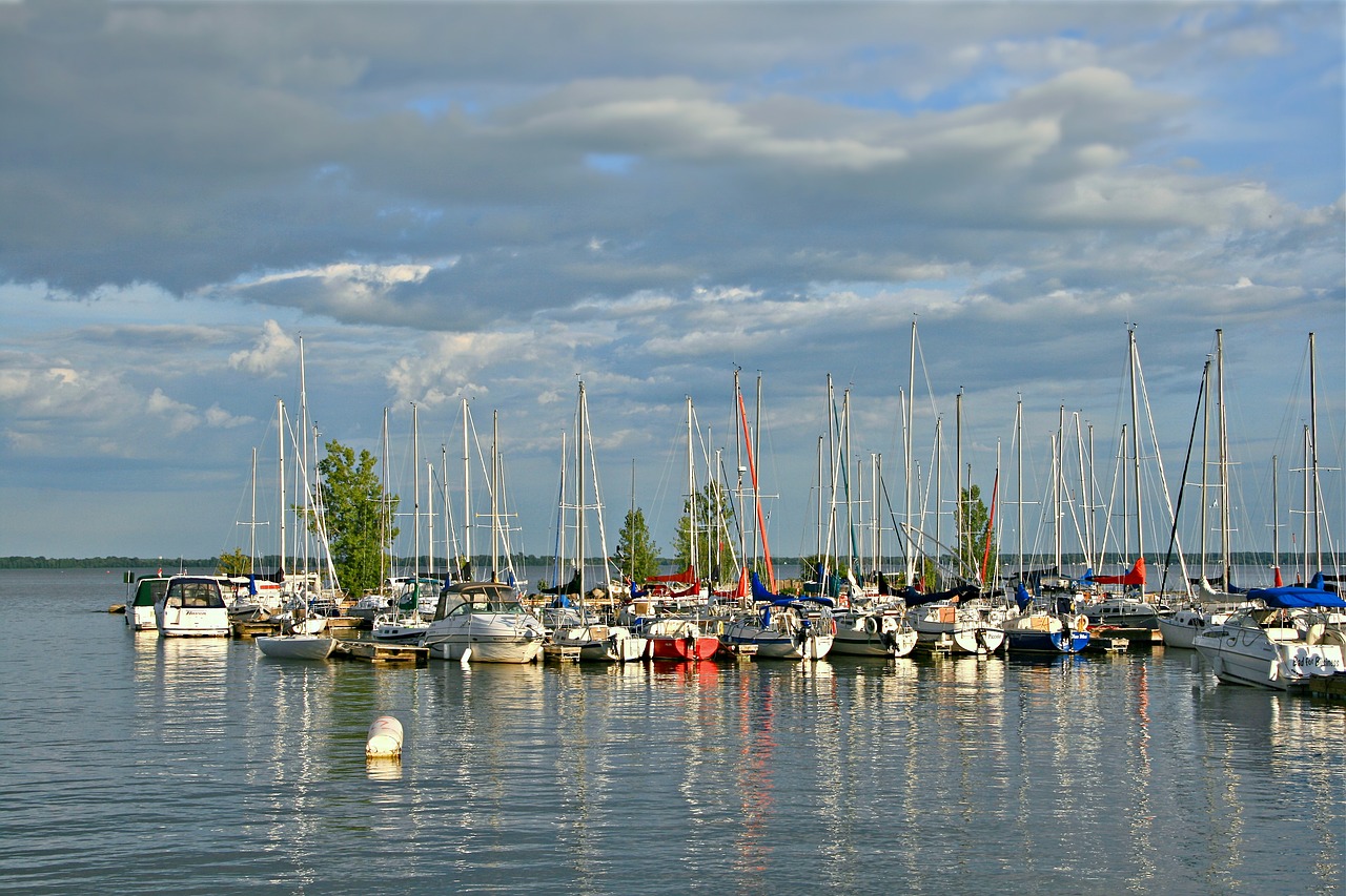 Image - marina sailboats boat sailing