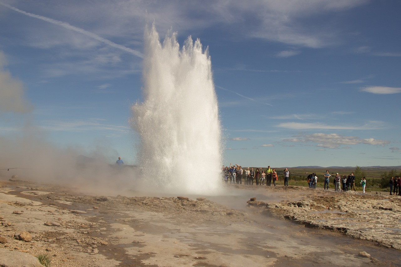 Image - iceland geyser hot spring water