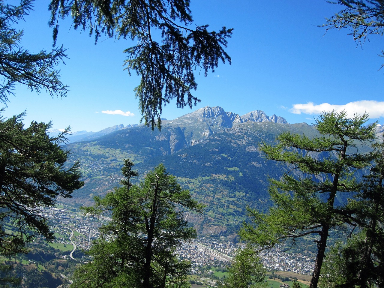 Image - alpine switzerland summer mountains