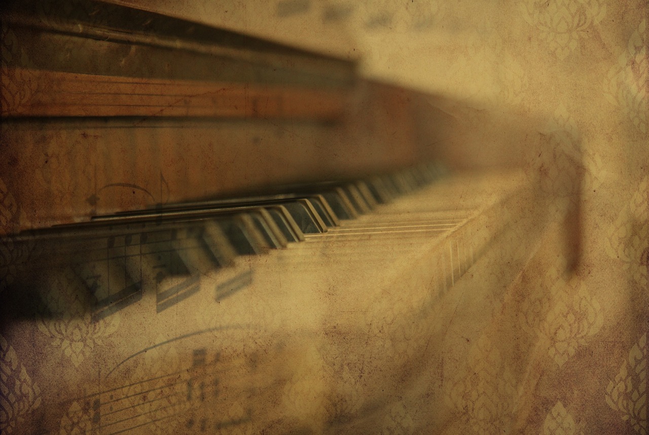 Image - texture background piano instrument