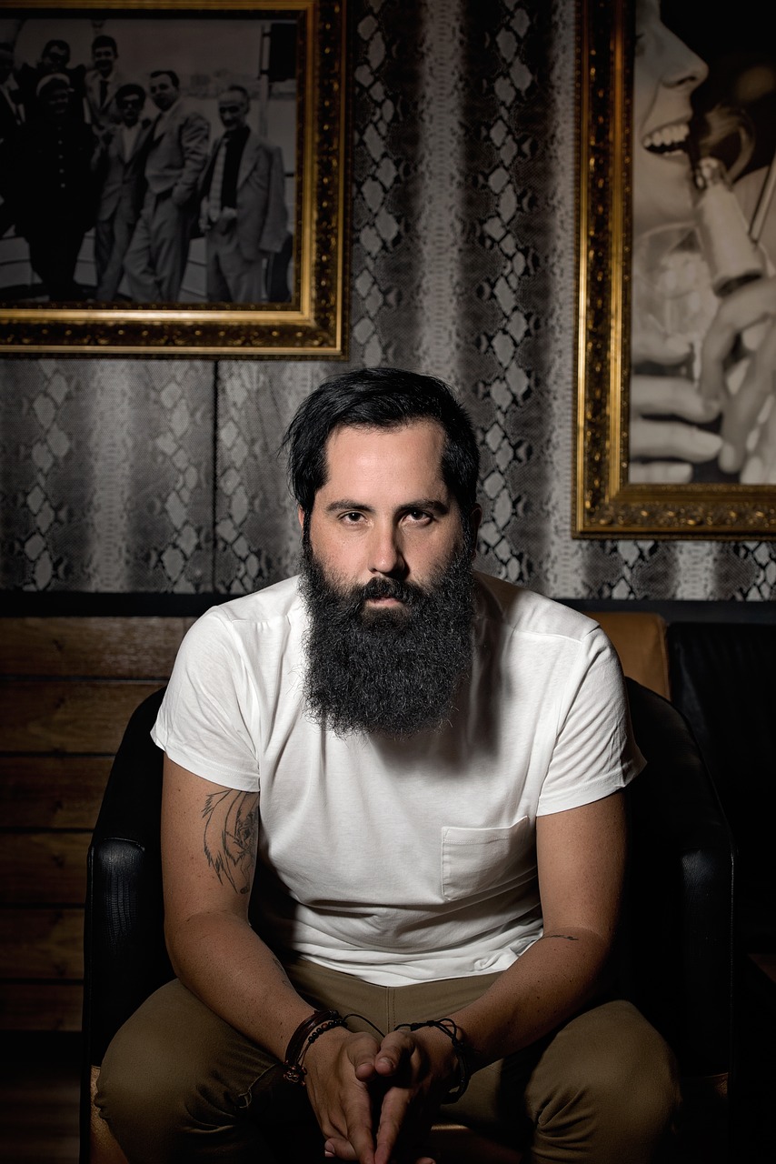 Image - bearded beards man pose handsome