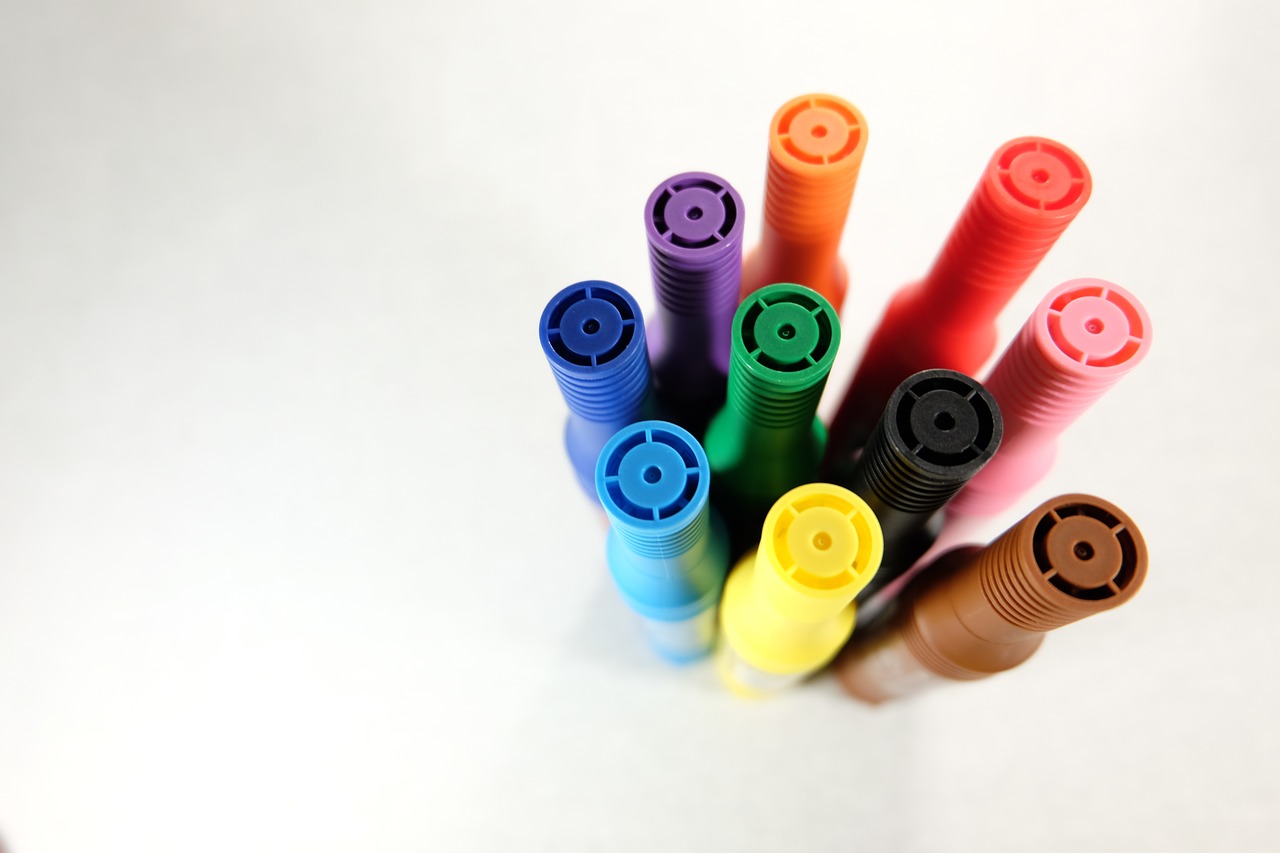 Image - color pen color colorful pen