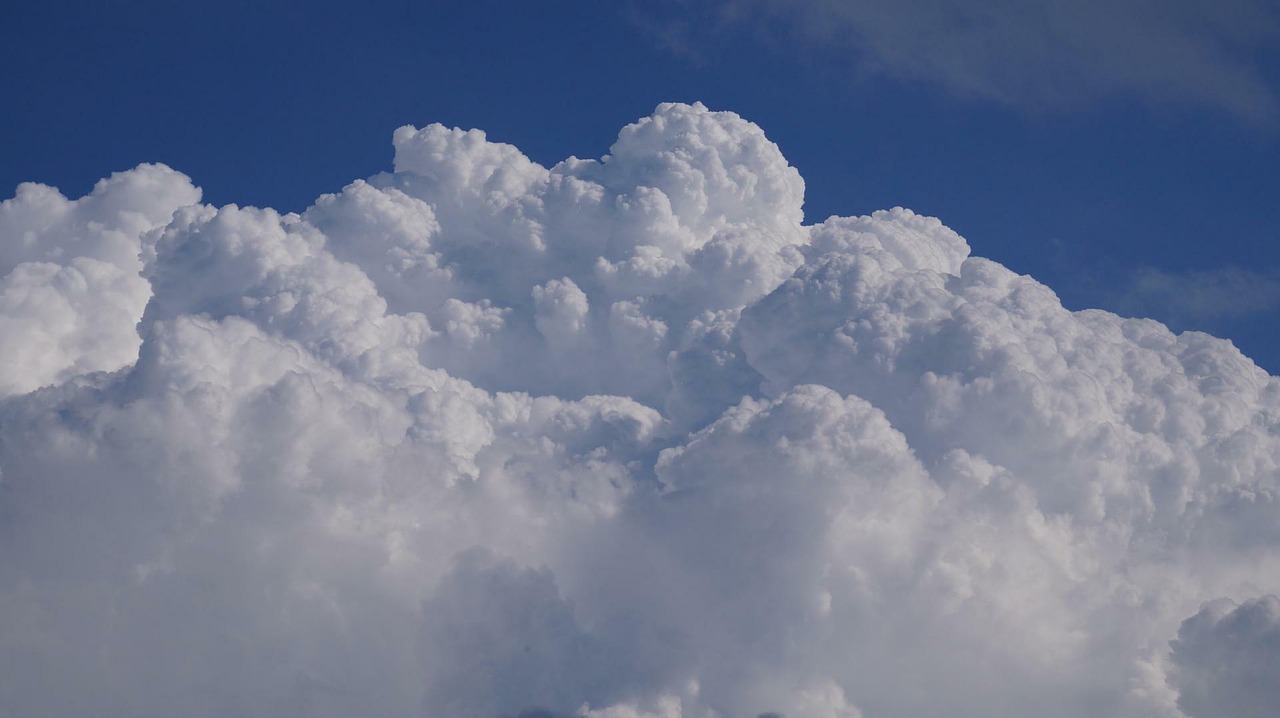 Image - clouds clouds heap sky nature