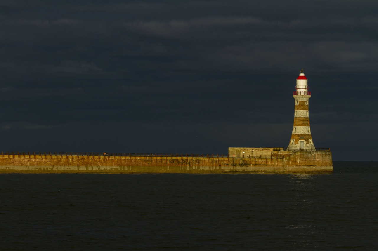 Image - lighthouse ocean sea coast marine