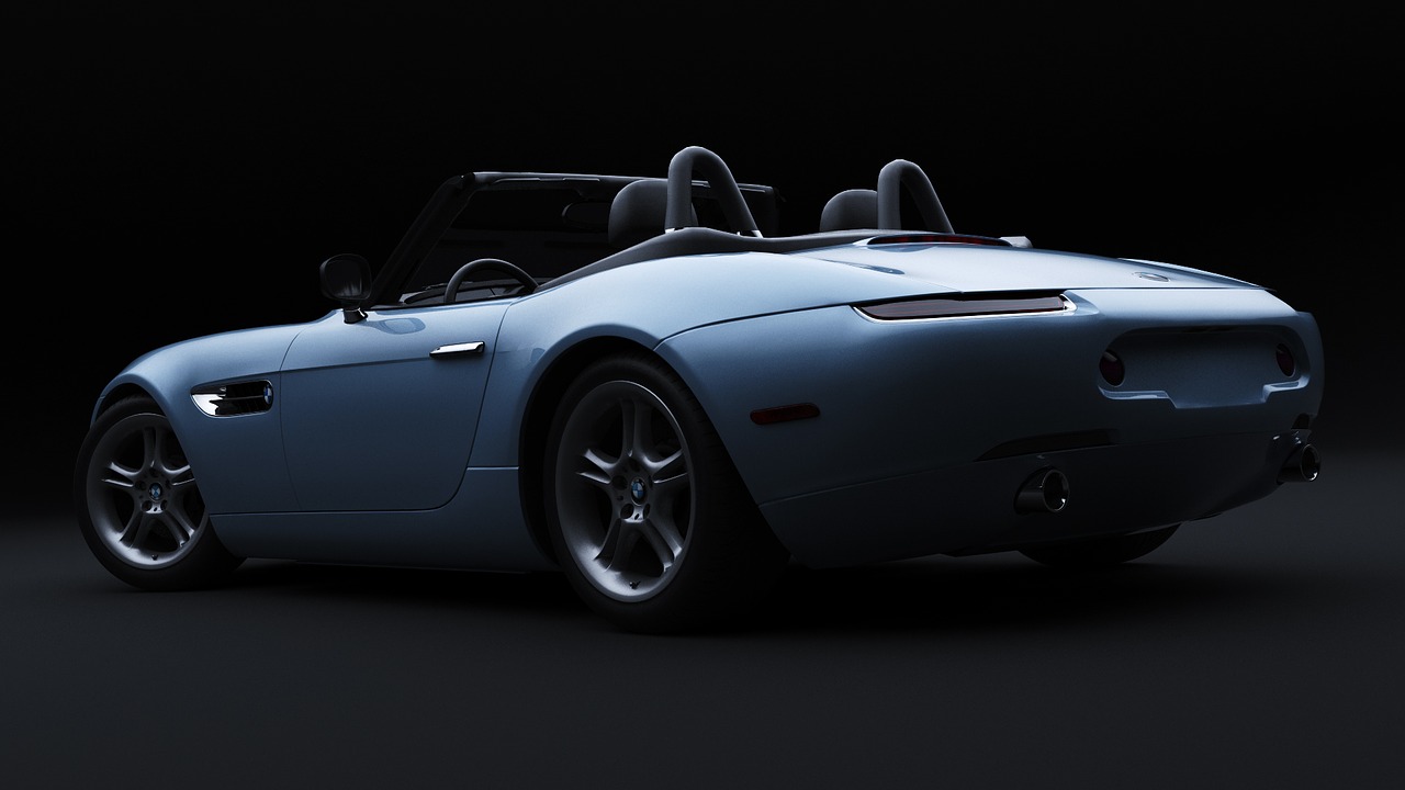 Image - bmw z8 car 3d render automobile