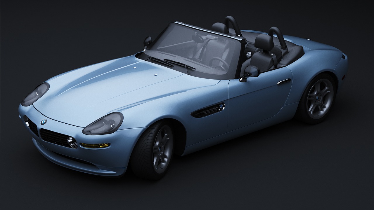 Image - bmw z8 car 3d render automobile