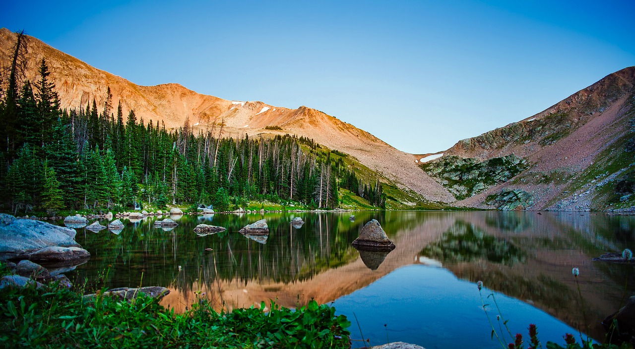 Image - kelly lake california landscape