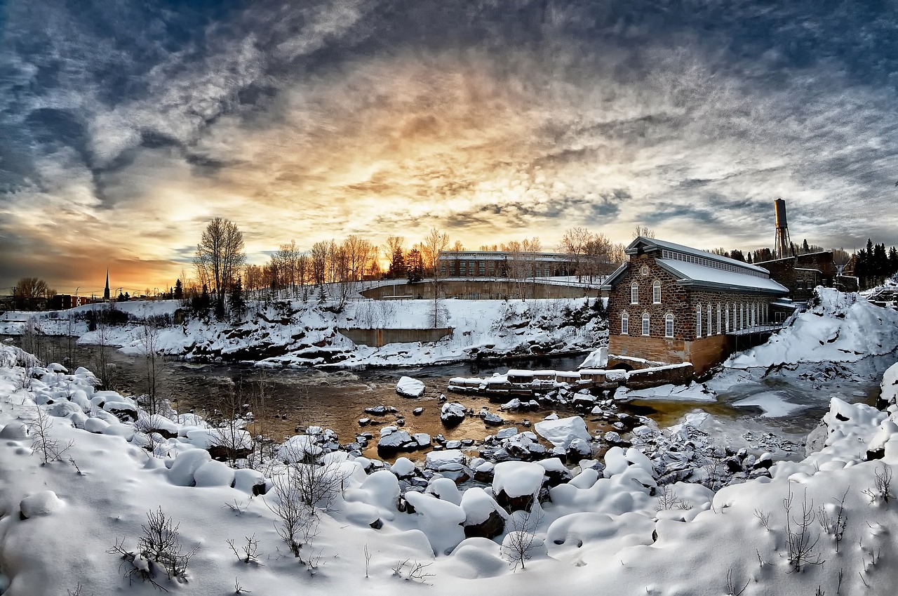 Image - landscape winters snow mountain