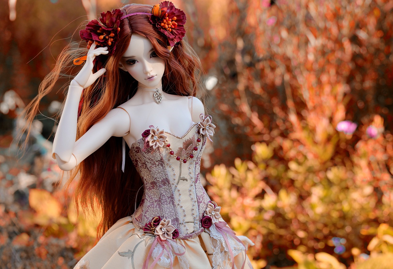 Image - doll dress colors beautiful