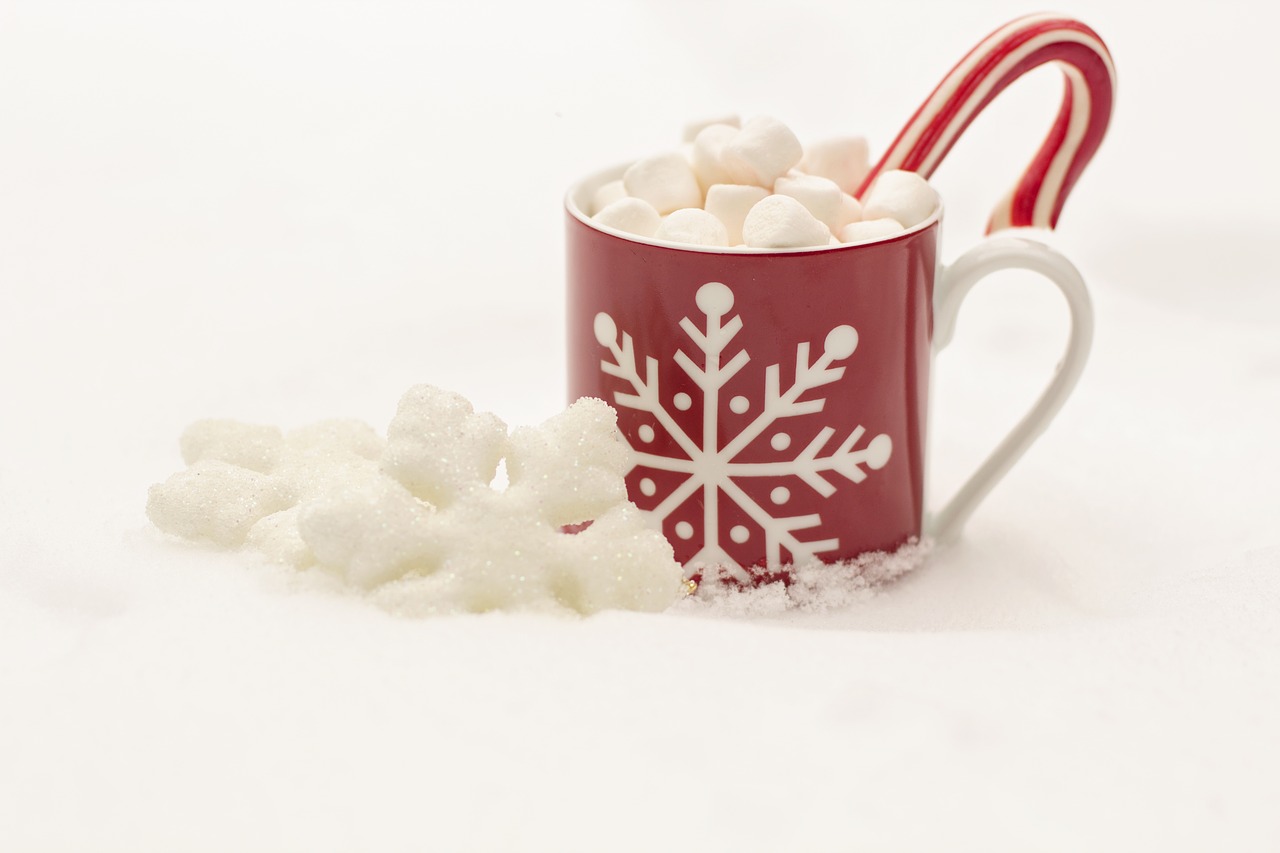 Image - candy cane hot chocolate cocoa