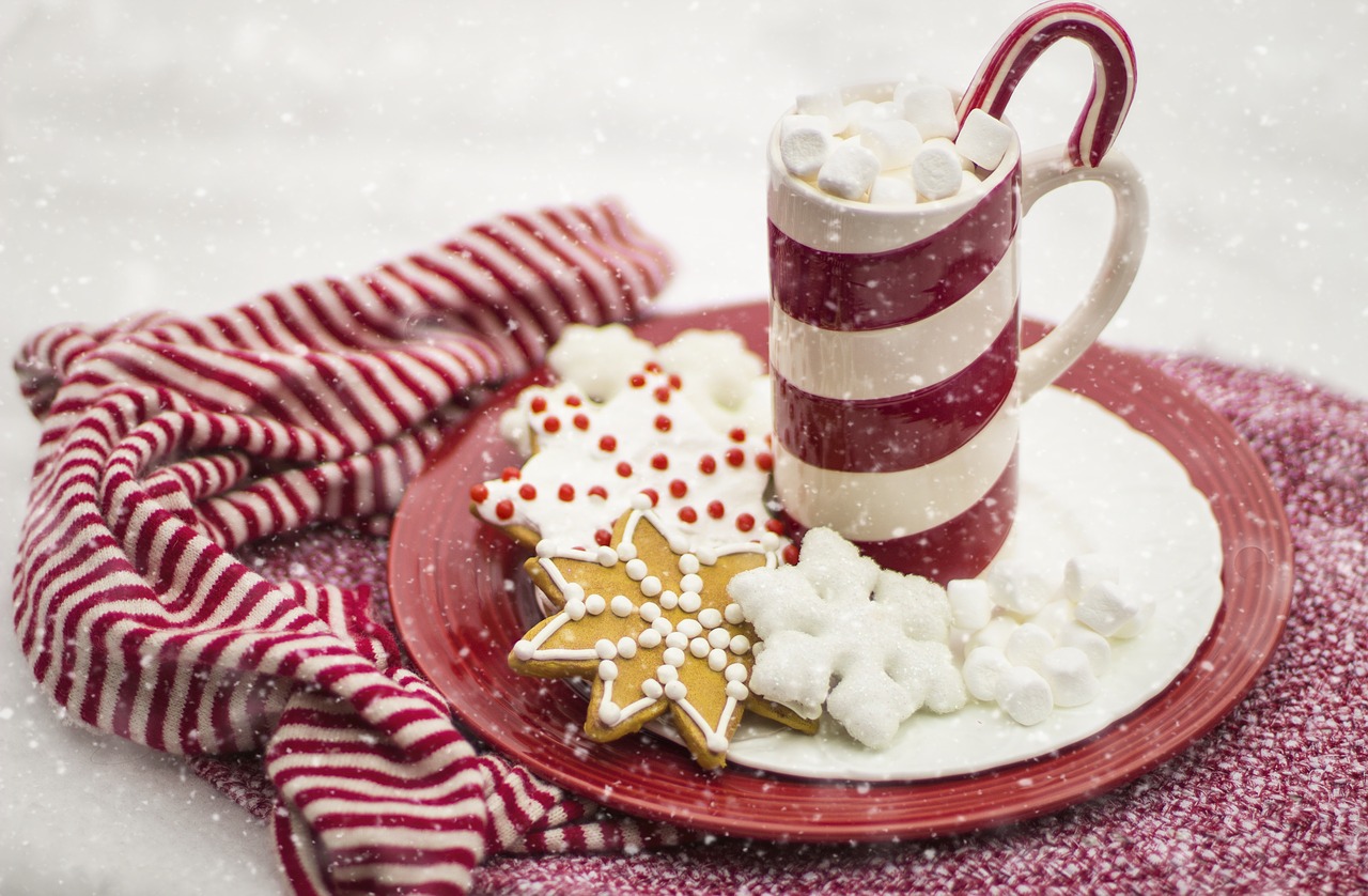 Image - candy cane hot chocolate cocoa