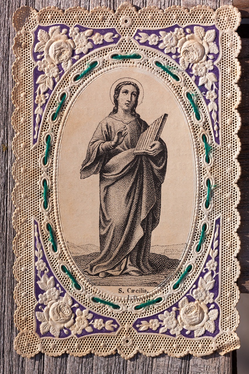 Image - devotional picture santino top edge