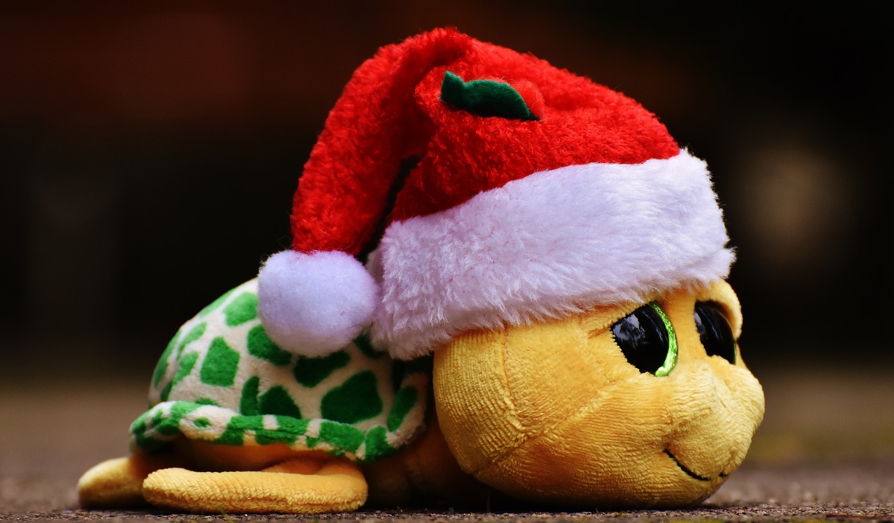 Image - christmas turtle stuffed animal
